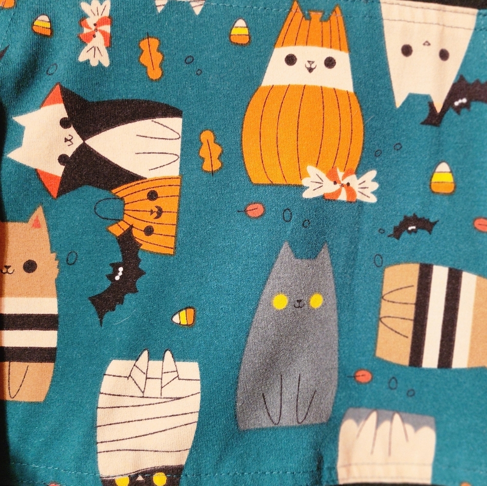 Lularoe Amber Hoodie 2XL halloween cats